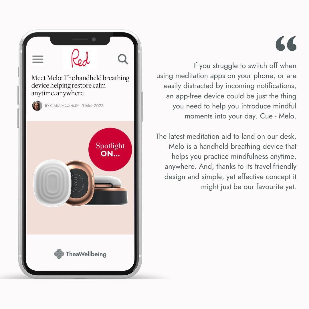 We recently featured in a red news article - "Meet Melo, The handheld breathing device helping restore calm anytime, anywhere."
Thanks @redmagazine!
#weightedblanket #topweightedblankets #weightedblankets #sootheanxiety #anxietyrelief #stressrelief #mentalhealthawareness